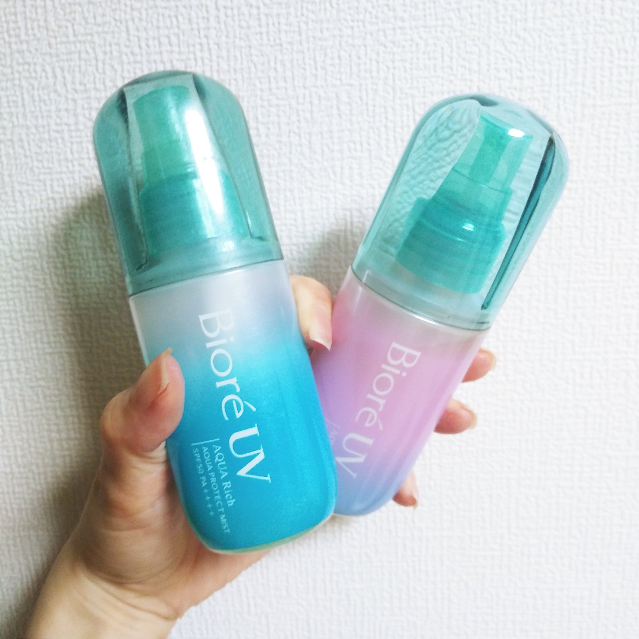 ビオレUV アクアリッチ アクアプロテクトミスト マジックアワー/ビオレ/日焼け止めミスト・スプレーを使ったクチコミ（2枚目）