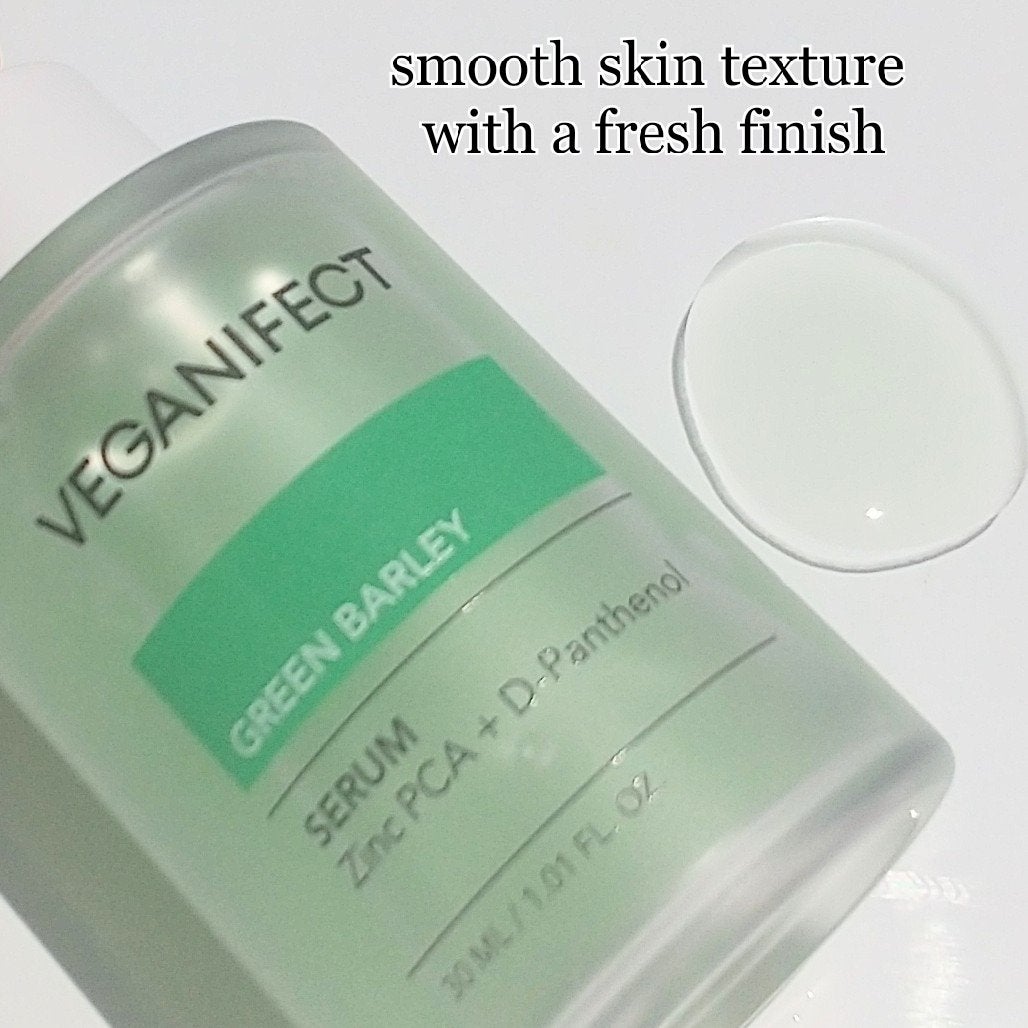 青麦ジンクセラム/Veganifect/美容液を使ったクチコミ(4枚目)