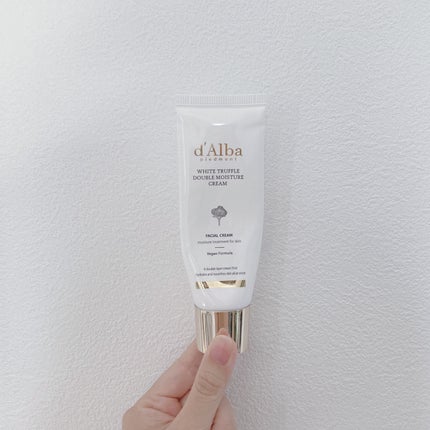 ホワイトトリュフダブルモイスチャークリーム/ダルバ/フェイスクリームを使ったクチコミ(1枚目)