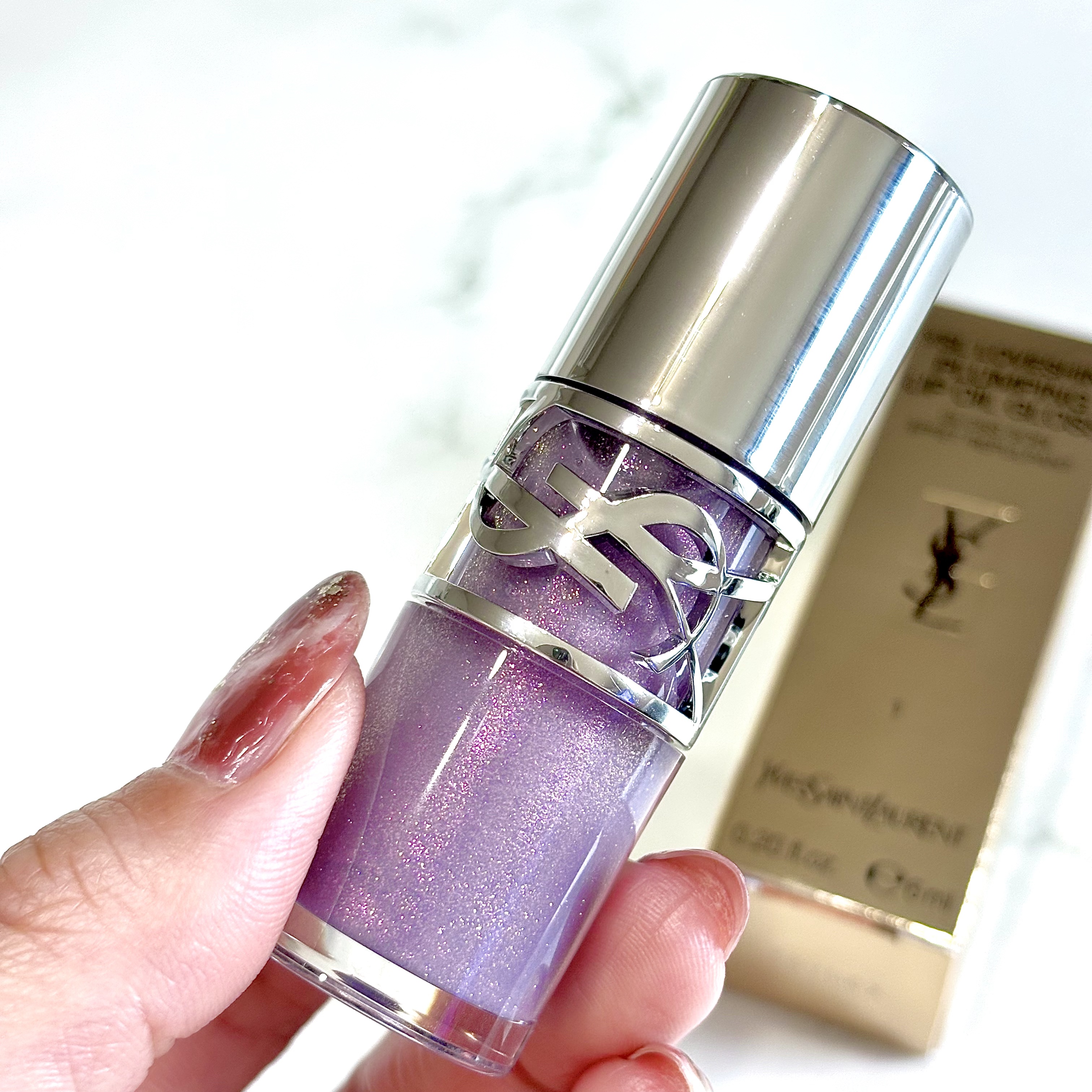 YSL ラブシャイン グロスプランパー #1 サンダー スティーラー/YVES SAINT LAURENT BEAUTE/リップグロスを使ったクチコミ（2枚目）