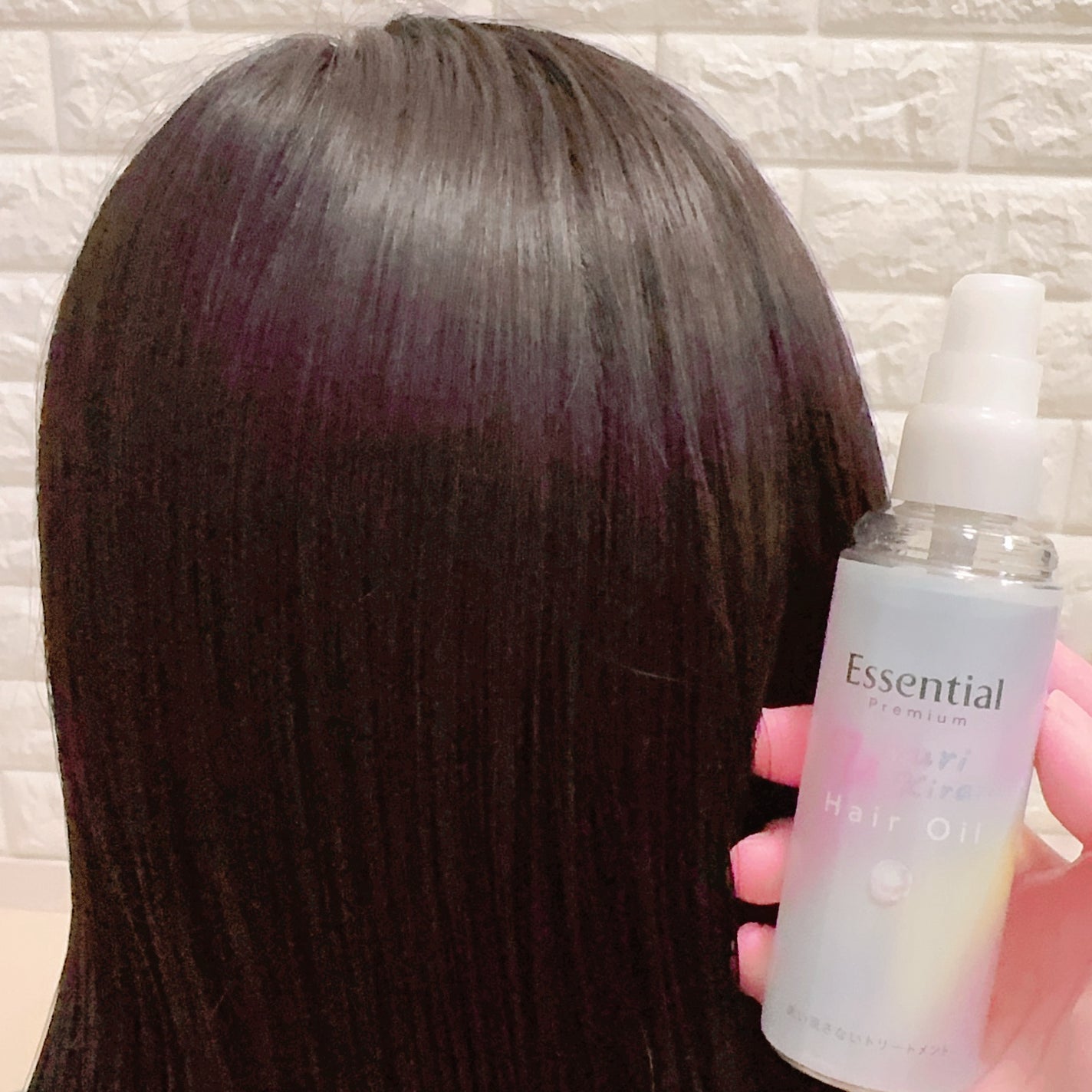 エッセンシャル プレミアム うるりキラリオイル/エッセンシャル/ヘアオイルを使ったクチコミ(3枚目)