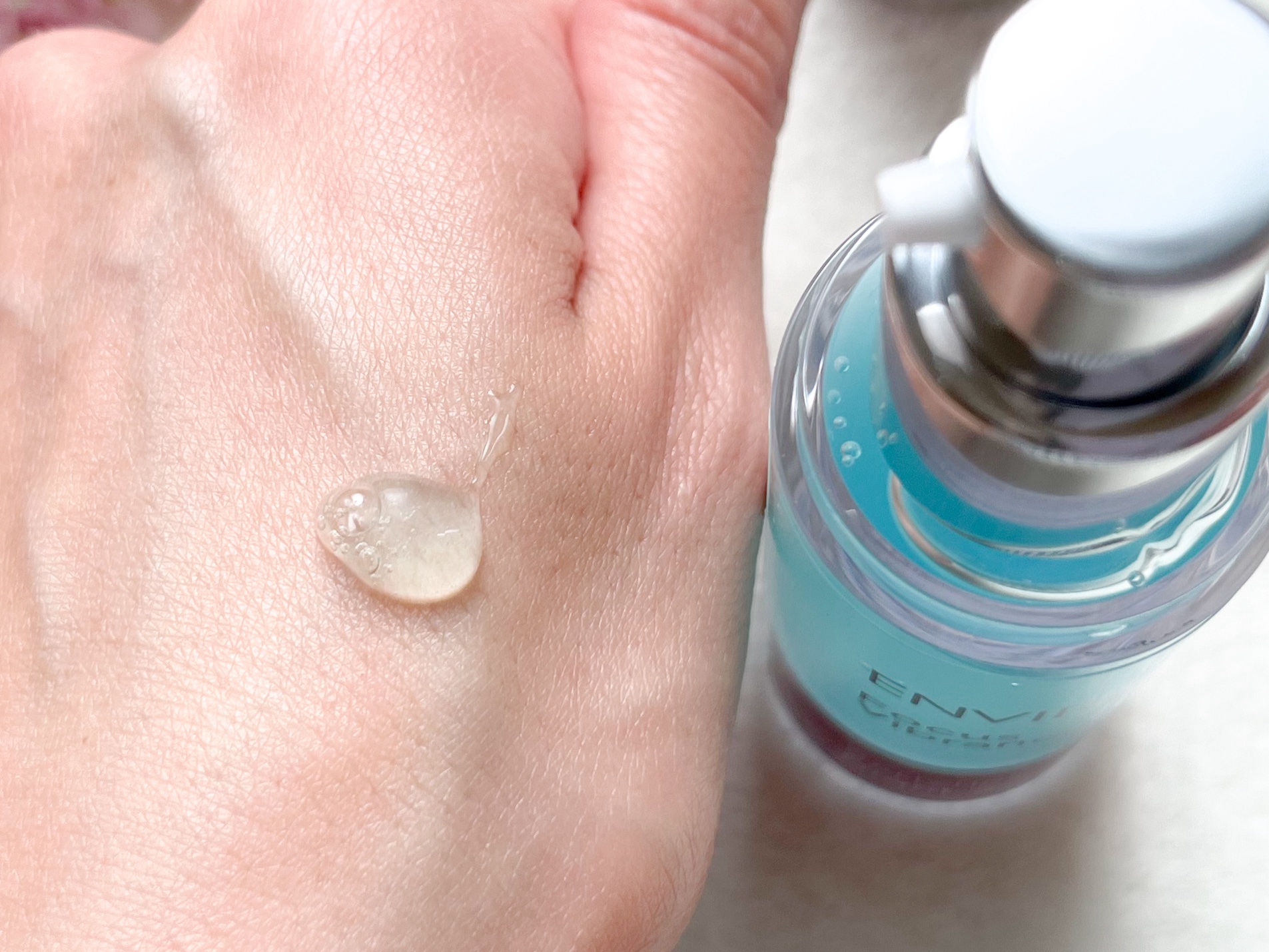 セリエンスナイトセラム/エンビロン/美容液を使ったクチコミ（2枚目）