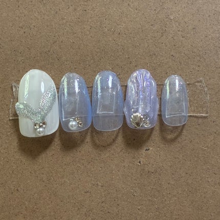 ジェルネイル(ライト対応)/セリア/ジェルネイルを使ったクチコミ(5枚目)