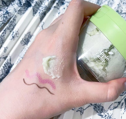 アップルサイダークリームホイップクレンザー/Ariul/クレンジングクリームを使ったクチコミ(4枚目)