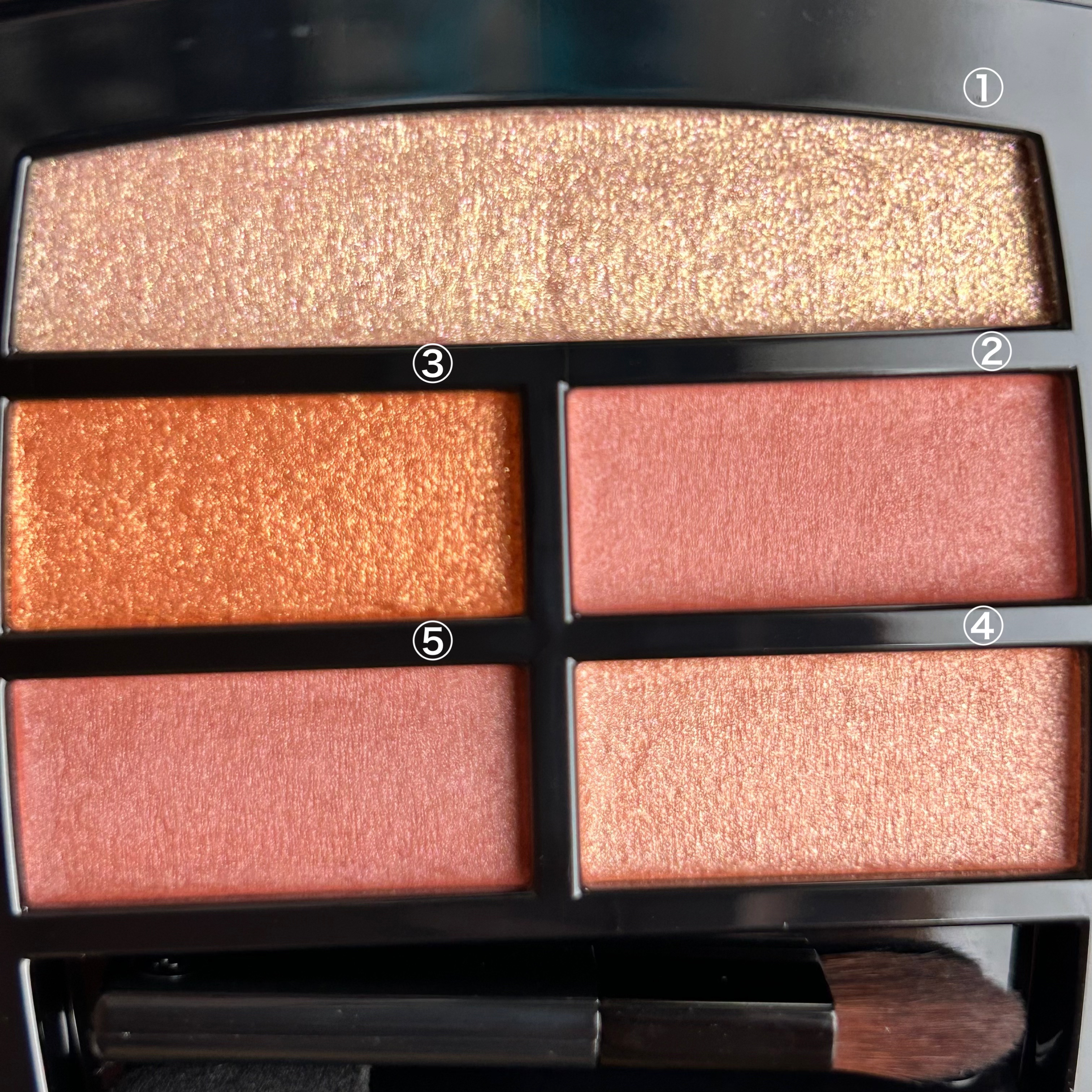 レ ベージュ パレット ルガール/CHANEL/アイシャドウパレットを使ったクチコミ（3枚目）