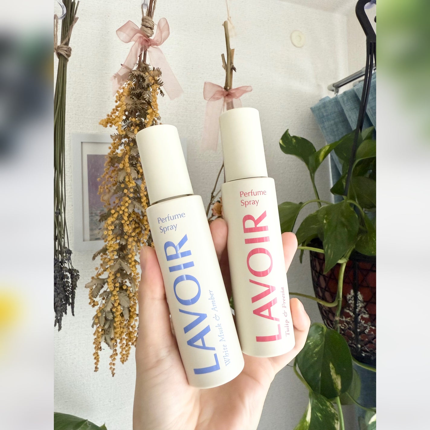 パフュームスプレー ホワイトムスク&アンバー/LAVOIR/香水(その他)を使ったクチコミ(1枚目)