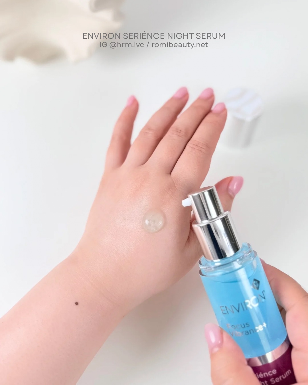 セリエンスナイトセラム/エンビロン/美容液を使ったクチコミ（2枚目）