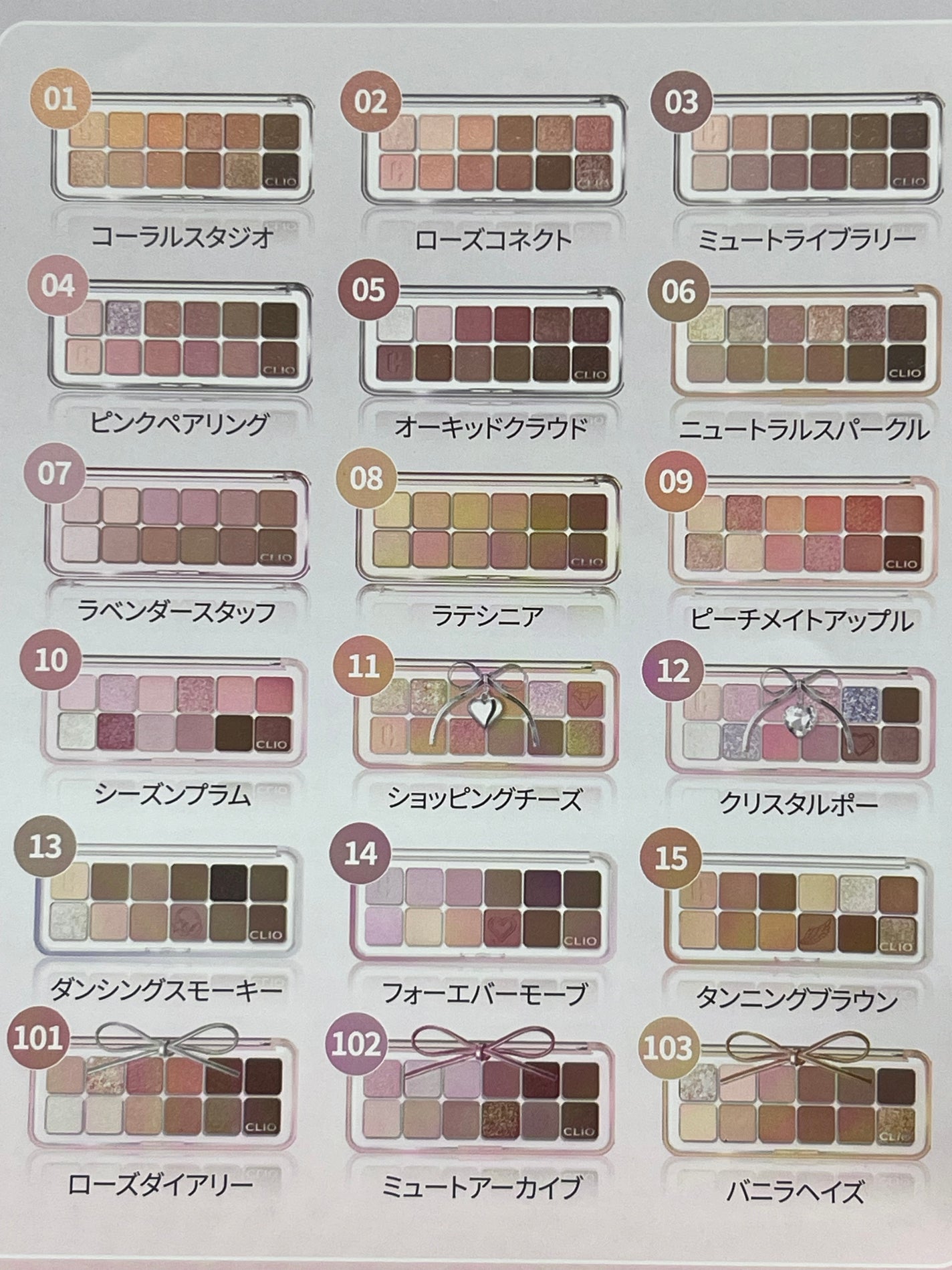 プロ アイ パレット エアー/CLIO/アイシャドウパレットを使ったクチコミ(4枚目)