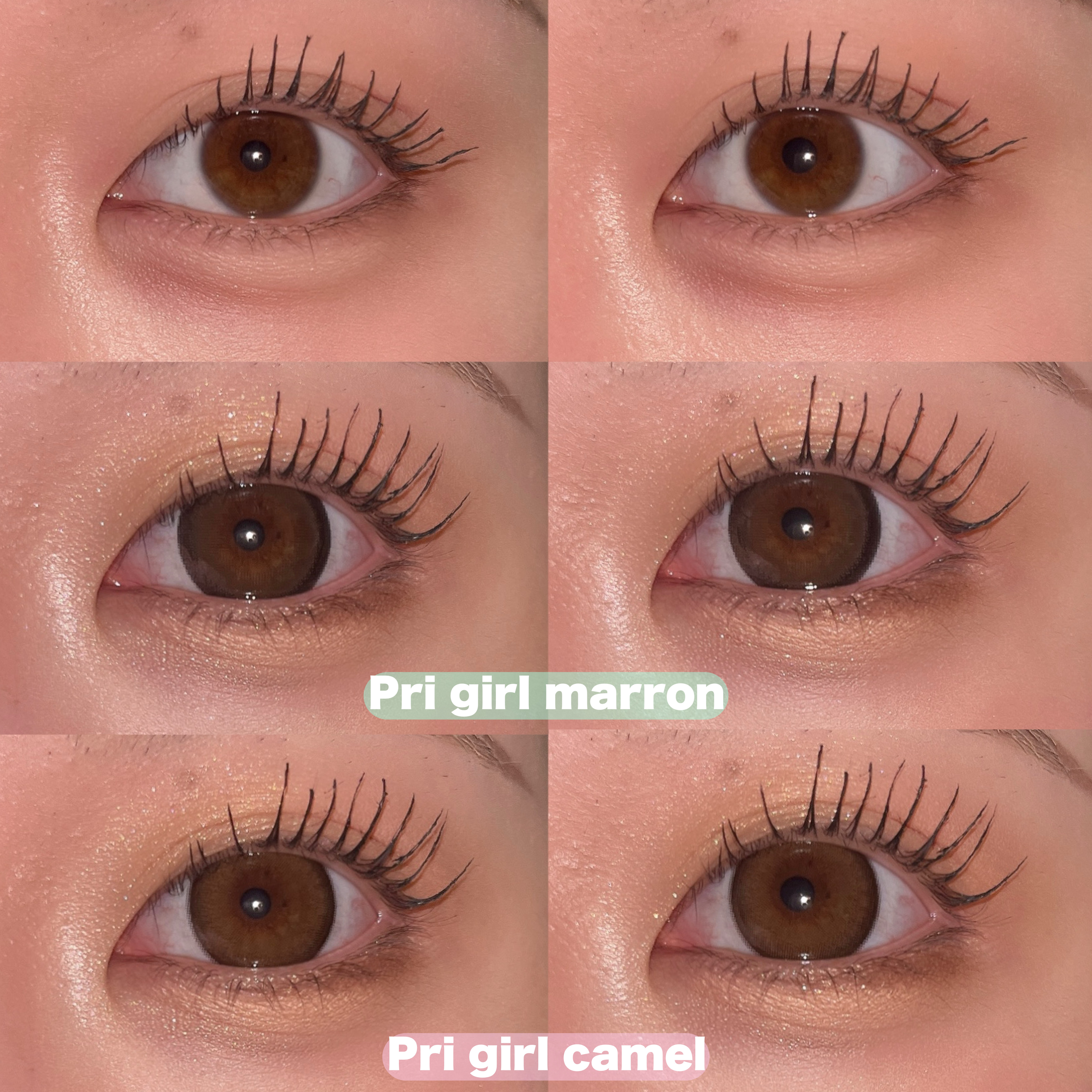 プリモアマンスリー/PRIMORE/１ヶ月（１MONTH）カラコンを使ったクチコミ（3枚目）