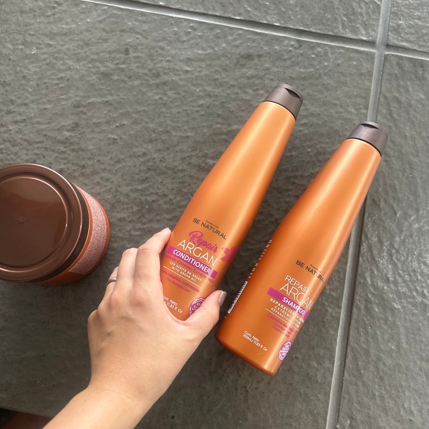 Repair Argan Conditioner/PLACENTA LIFE/市販シャンプーを使ったクチコミ(3枚目)