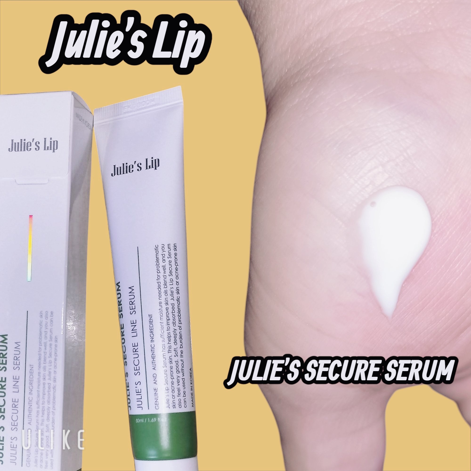 セキュアセラム/Julie's Lip/美容液を使ったクチコミ（2枚目）