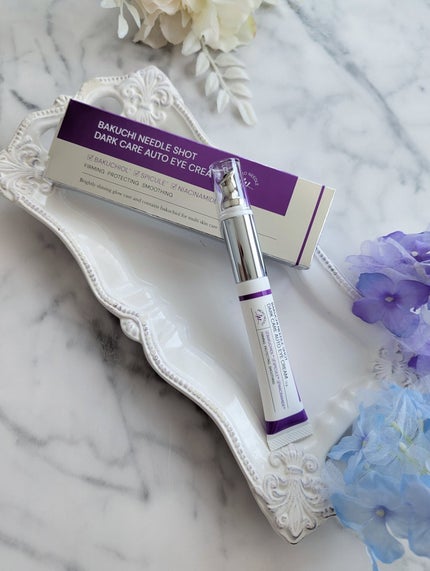 BAKUCHI NEEDLE SHOT DARK CARE AUTO EYE CREAM/LIALUSTER/アイケア・アイクリームを使ったクチコミ(1枚目)