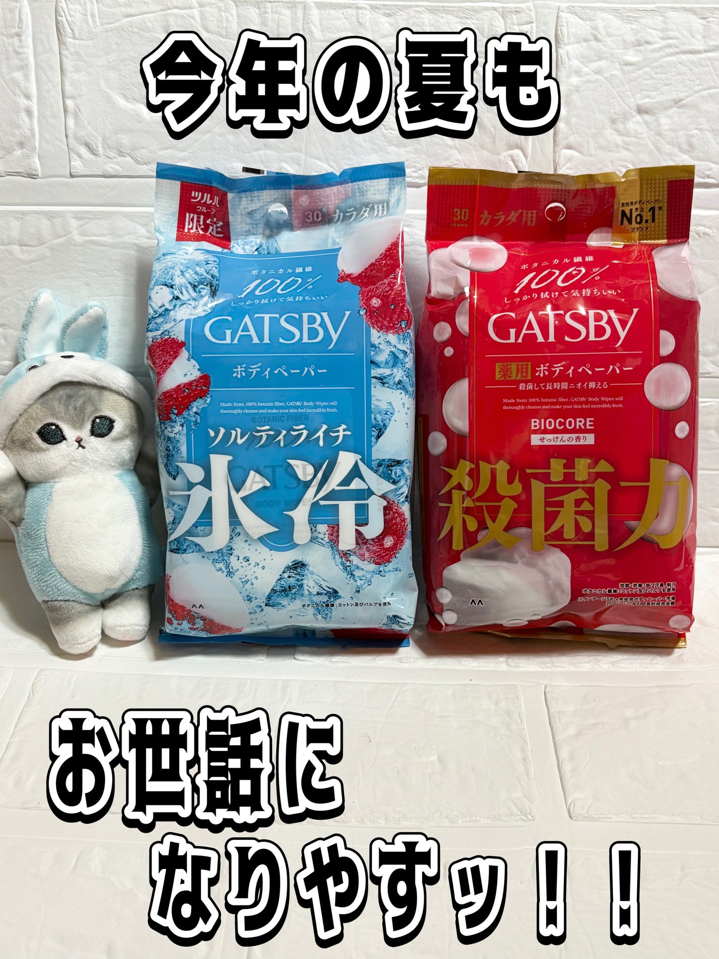 バイオコア デオドラントボディペーパー 無香性/ギャツビー/ボディシートを使ったクチコミ(1枚目)