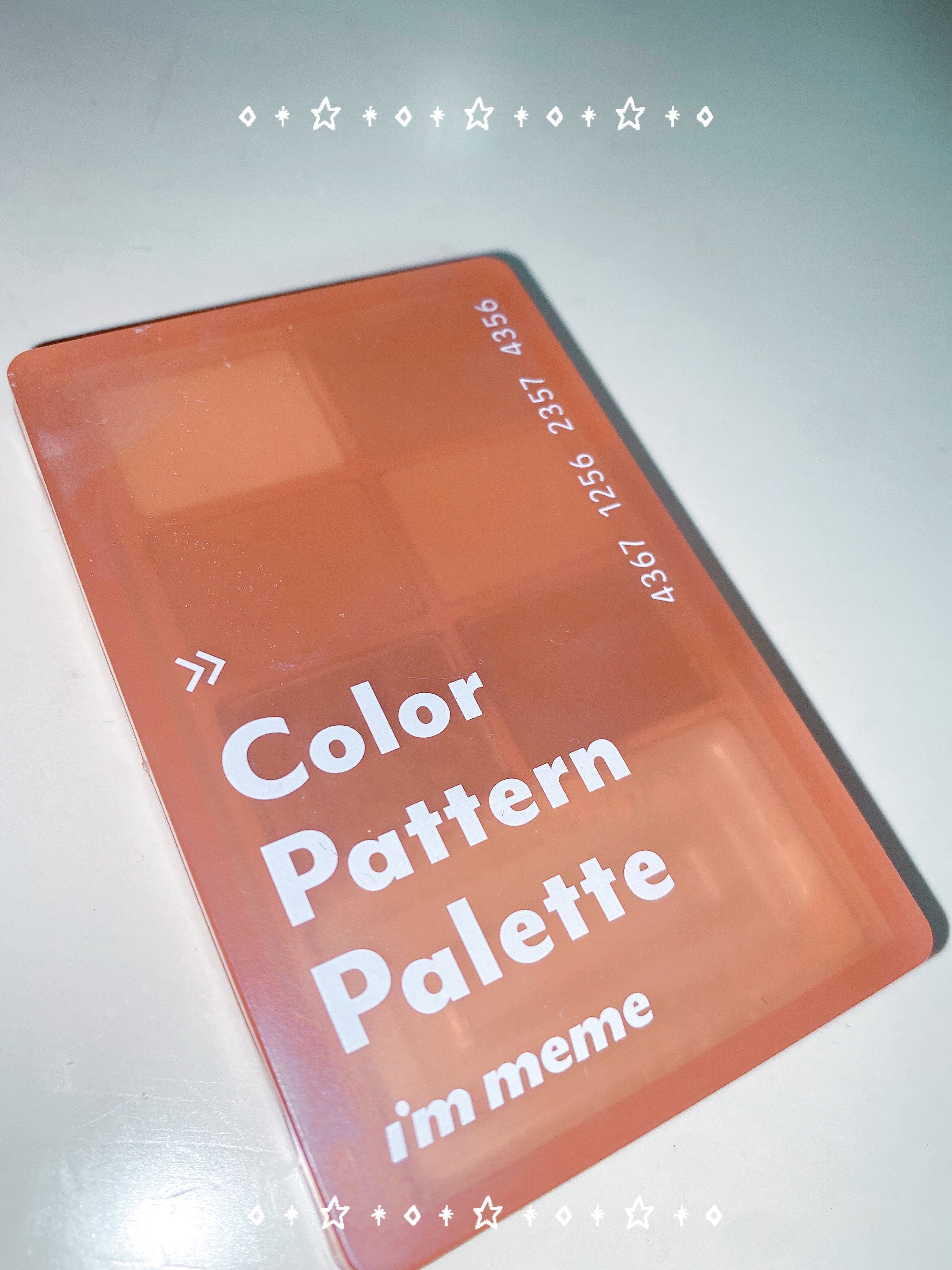 カラーパターンパレット/i’m meme/マルチパレットを使ったクチコミ（1枚目）