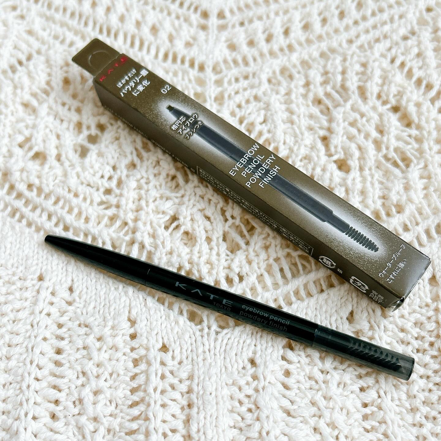 ケイト アイブロウペンシル(パウダリーフィニッシュ) 02 オリーブブラウン/KATE/アイブロウペンシルを使ったクチコミ（1枚目）