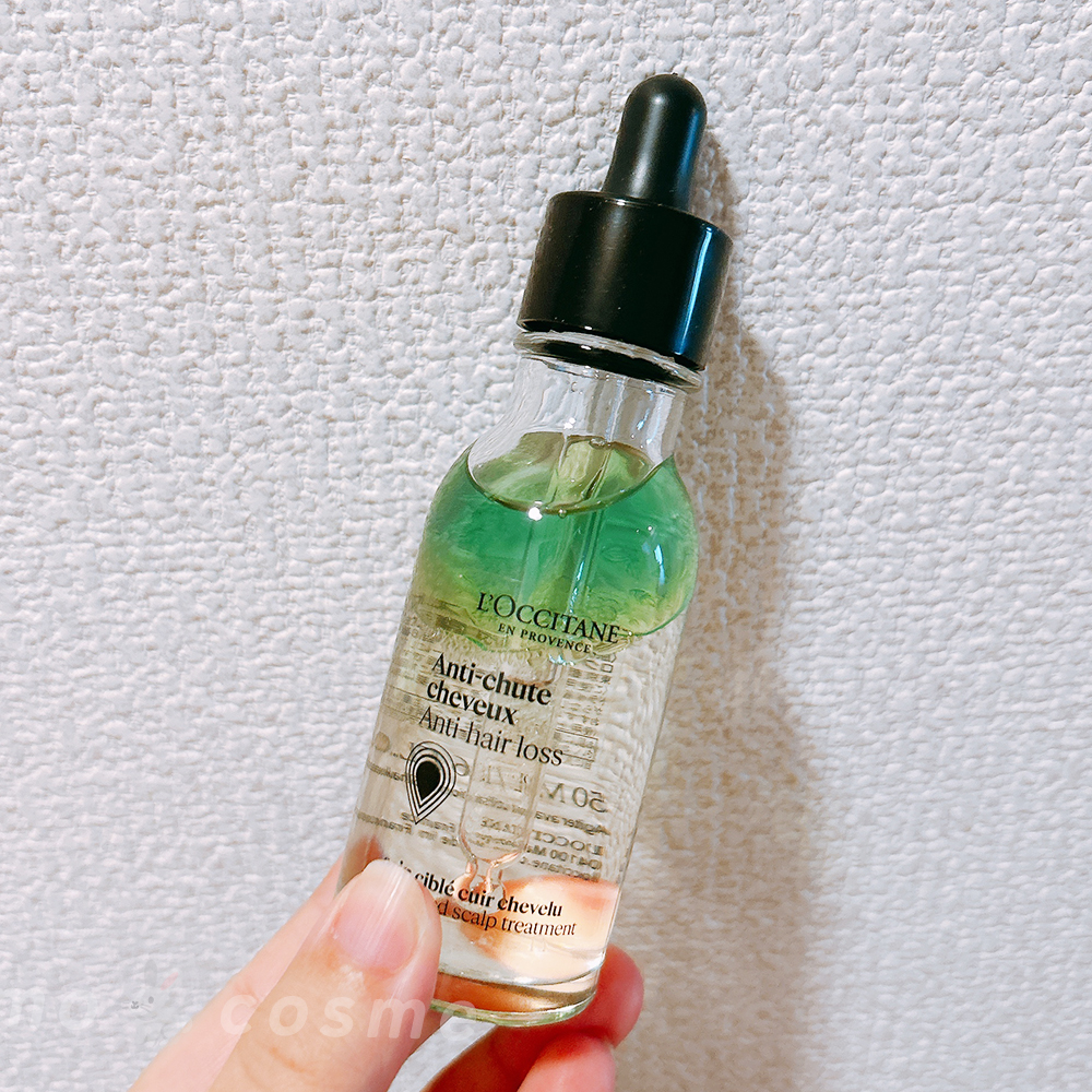 薬用 メディカル アンチヘアロスセラム/L'OCCITANE/頭皮ローションを使ったクチコミ（1枚目）