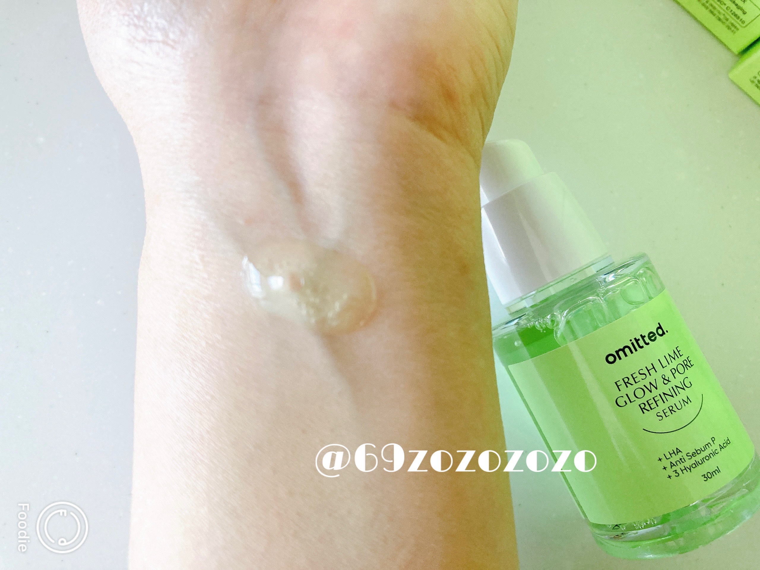 フレッシュライムLHA ツヤ肌毛穴セラム/omitted./美容液を使ったクチコミ（3枚目）