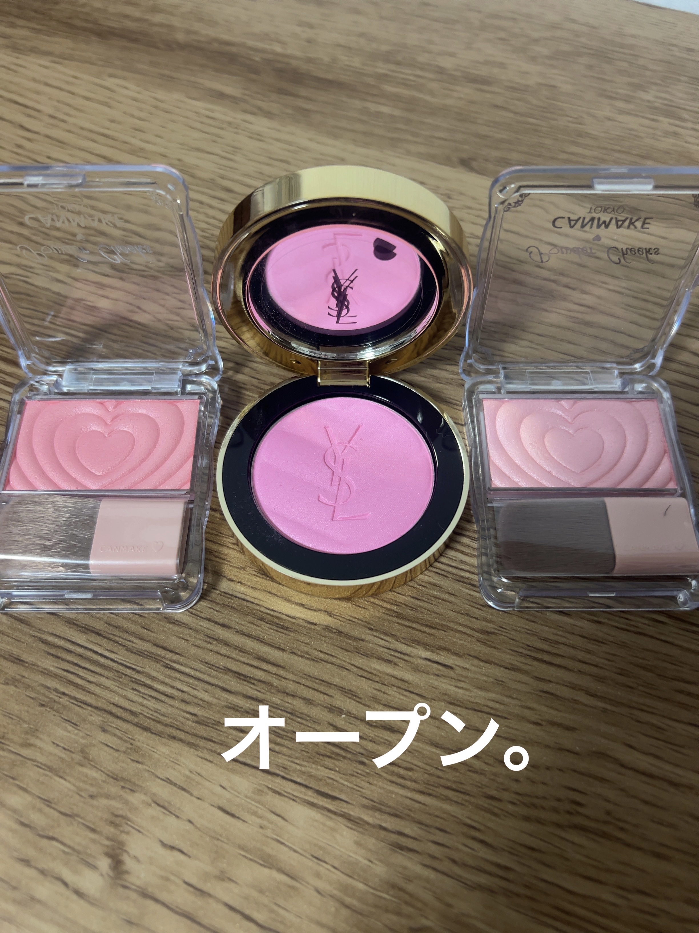 パウダーチークス/キャンメイク/パウダーチークを使ったクチコミ（2枚目）