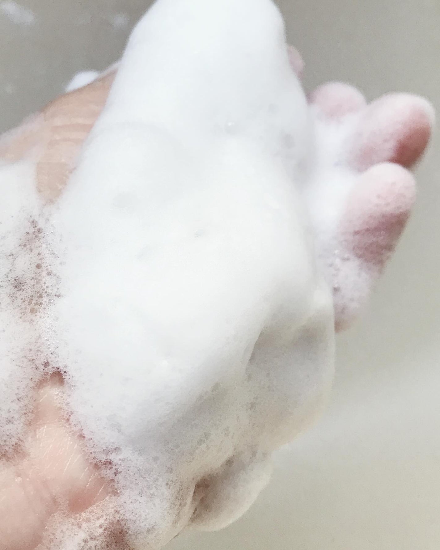 天草石鹸ナノバブ 無印せっけん/石けん工房アンティーまさ/洗顔石鹸を使ったクチコミ(8枚目)