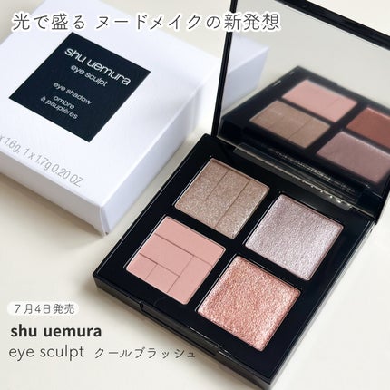 アイスカルプト/shu uemura/アイシャドウパレットを使ったクチコミ(1枚目)