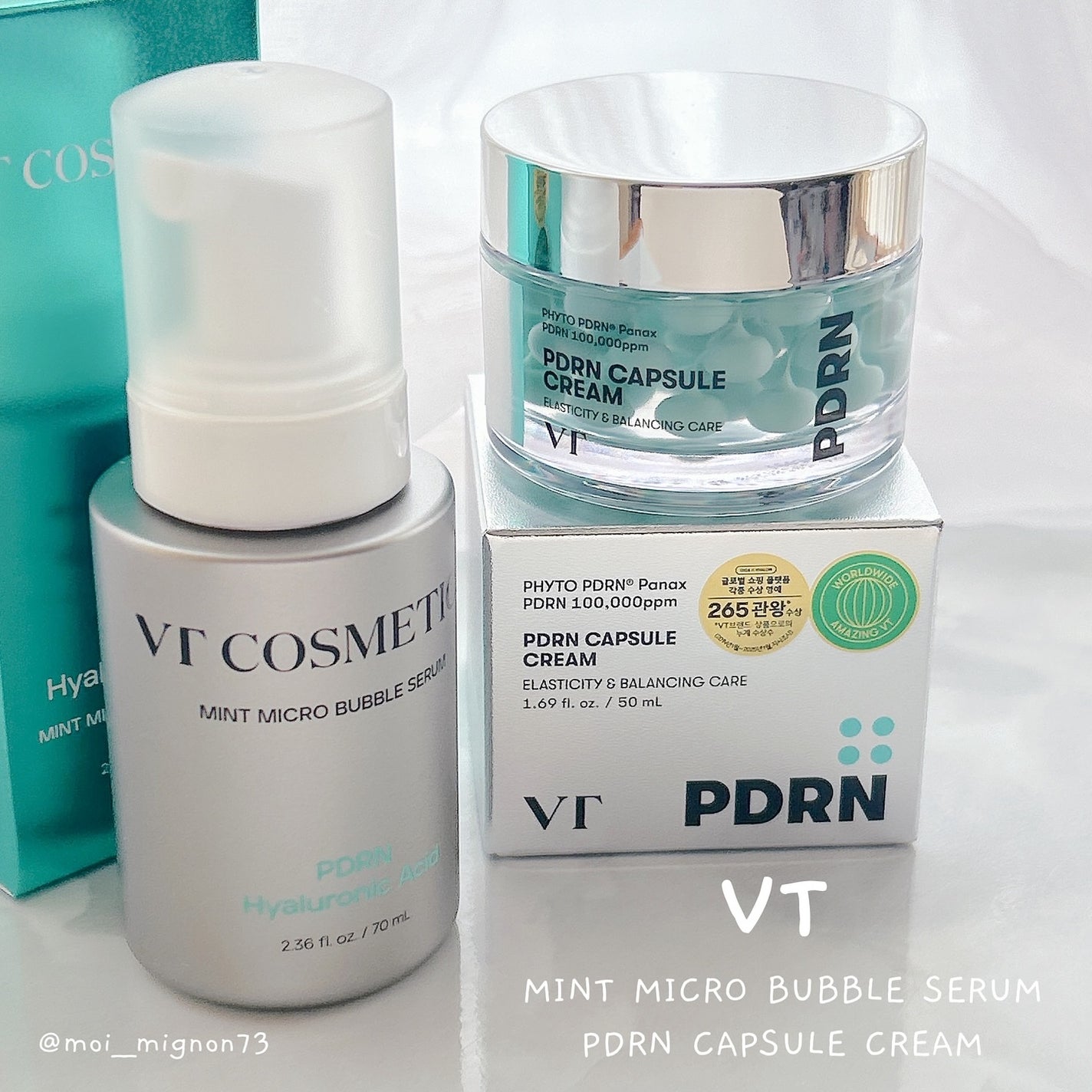 PDRN カプセルクリーム 100/VT/フェイスクリームを使ったクチコミ(1枚目)