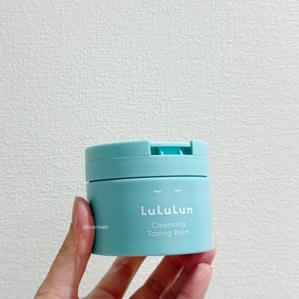 ルルルンクレンジング トーニングバーム MILD BLUE/ルルルン/クレンジングバームを使ったクチコミ(2枚目)