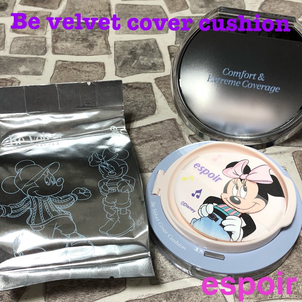 ビーベルベット カバークッション/espoir/クッションファンデーションを使ったクチコミ(1枚目)