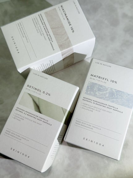 レチノール 0.2 ブースティングショット アンプル/SKIN1004/美容液を使ったクチコミ(6枚目)