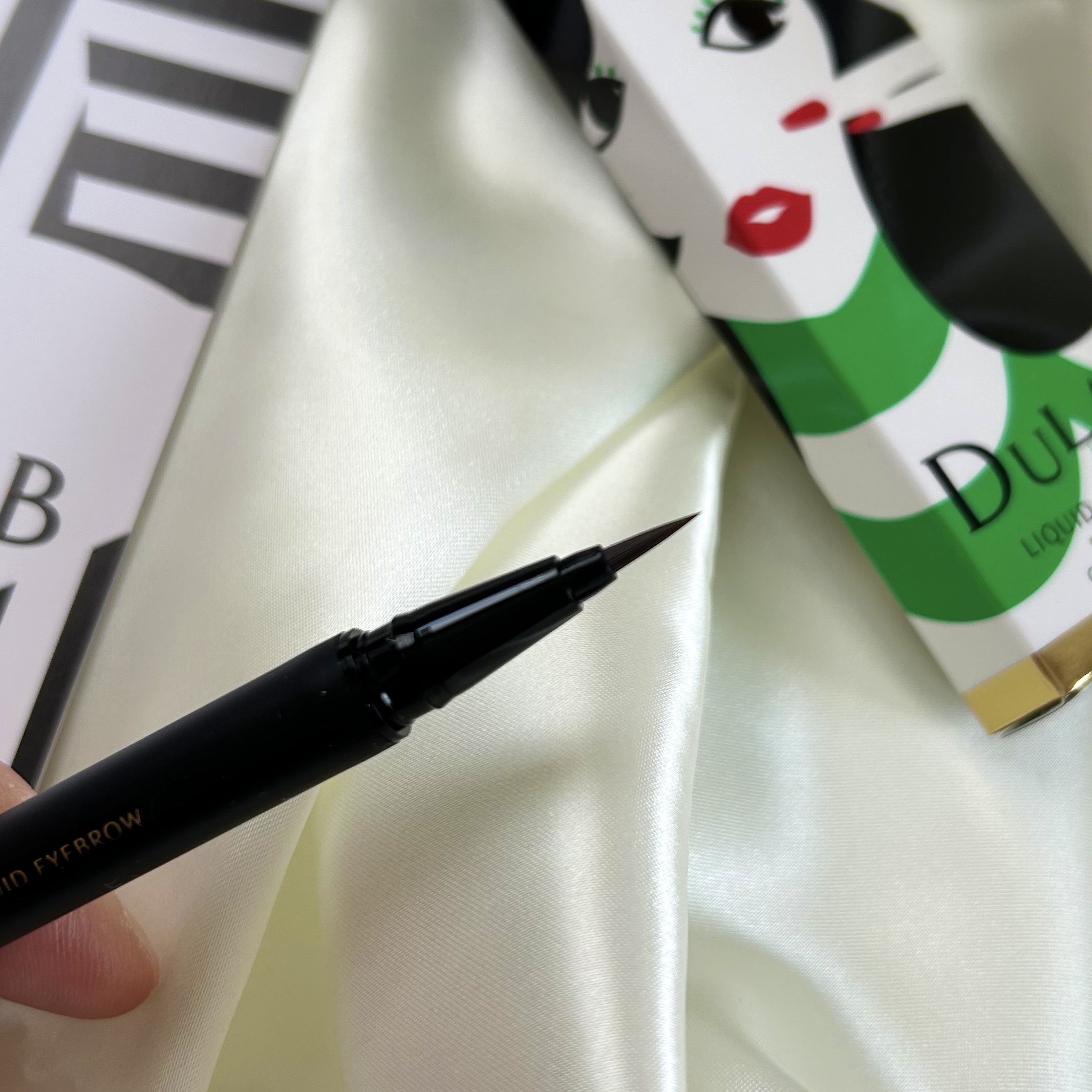 DULAB リキッドアイブロウ オリーブブラウン/DULAB/リキッドアイブロウを使ったクチコミ（2枚目）