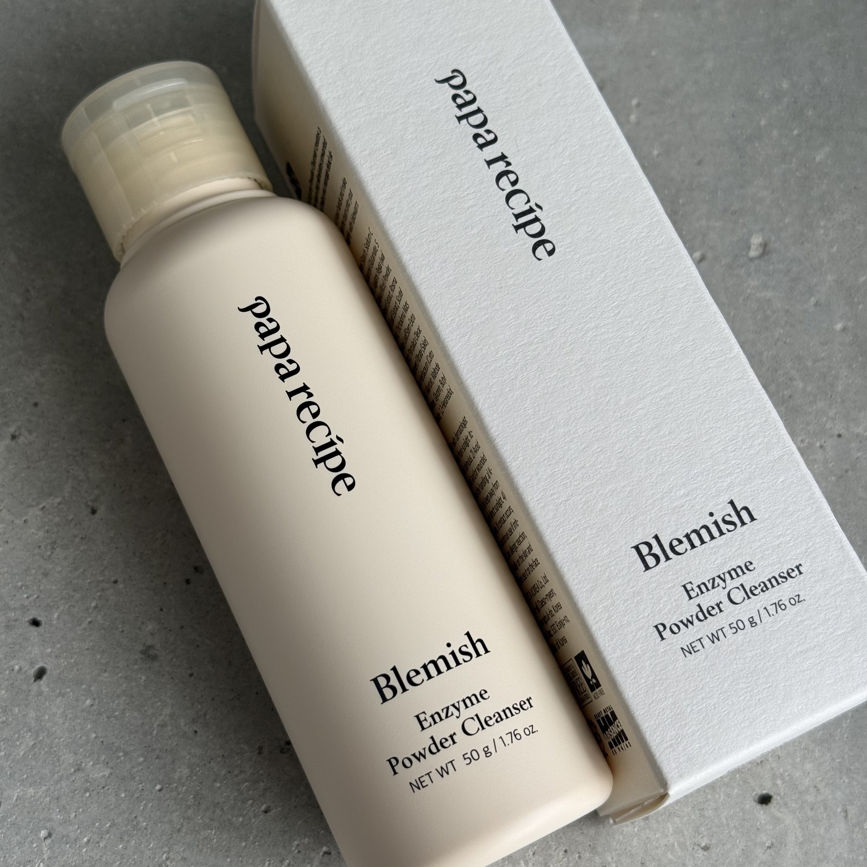 ブレミッシュ 酵素 洗顔パウダー/PAPA RECIPE/洗顔パウダーを使ったクチコミ（2枚目）