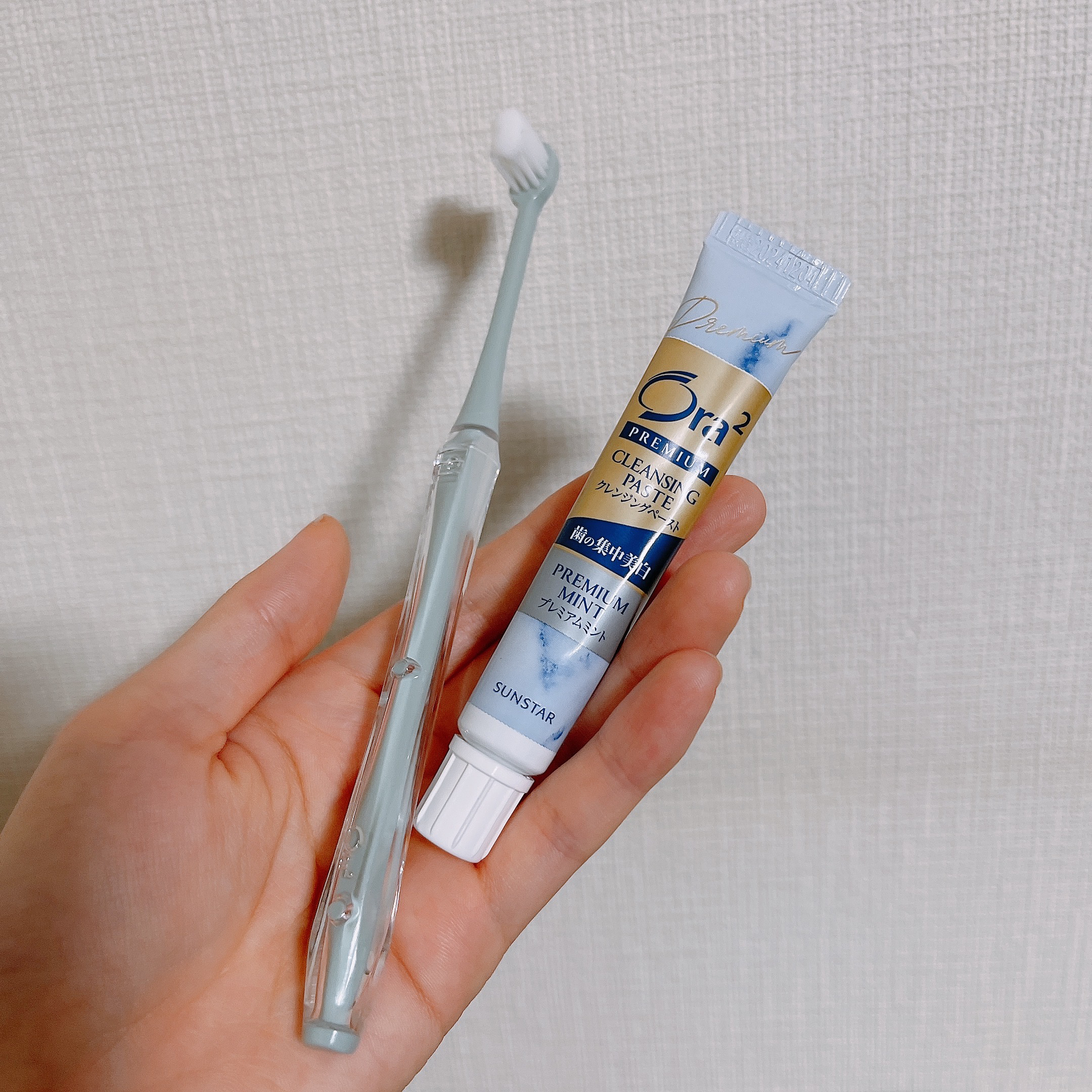 オーラツー プレミアム クレンジングペースト  プレミアムミント/オーラツー/歯磨き粉を使ったクチコミ（2枚目）