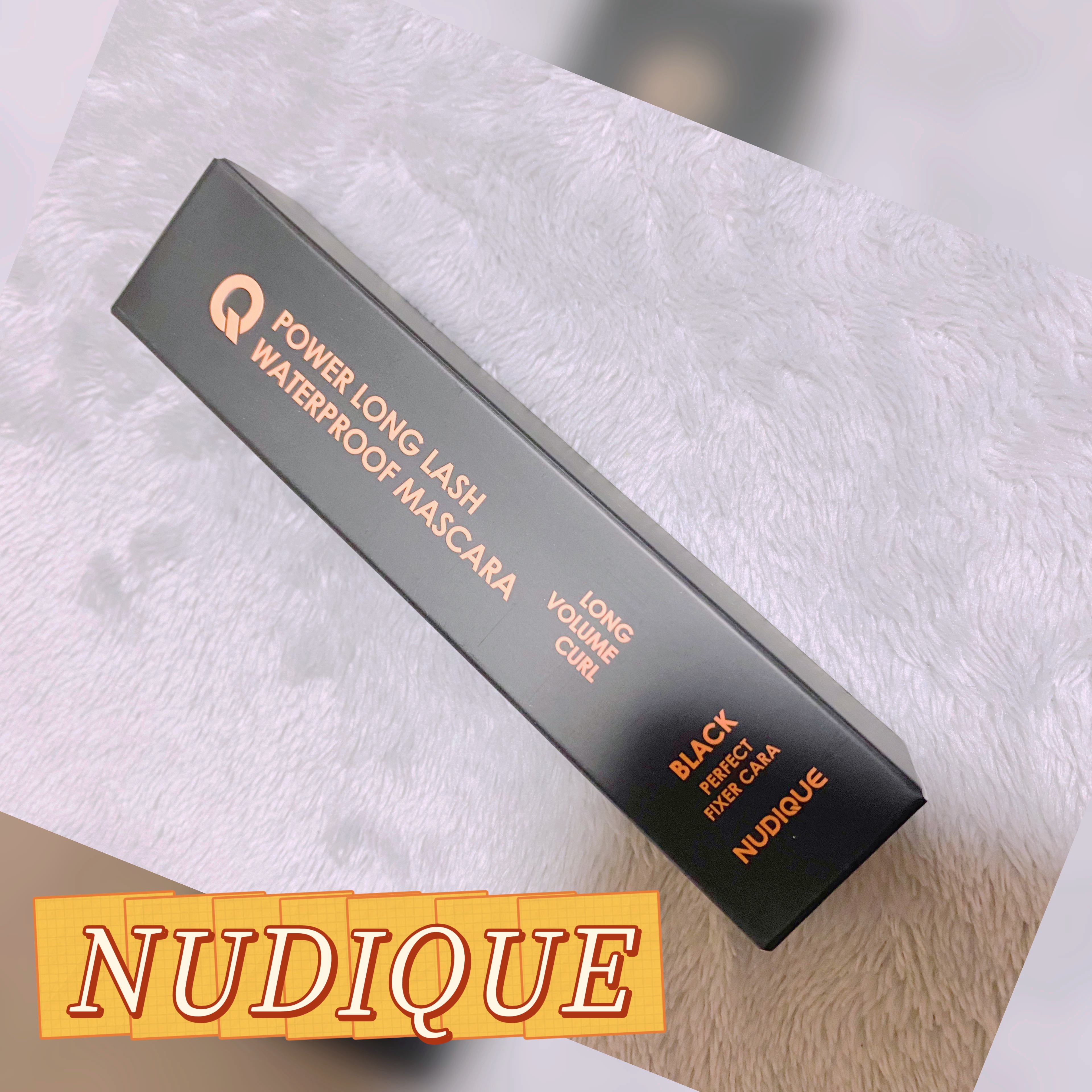 ウォータープルーフマスカラ/NUDIQUE/マスカラを使ったクチコミ（1枚目）