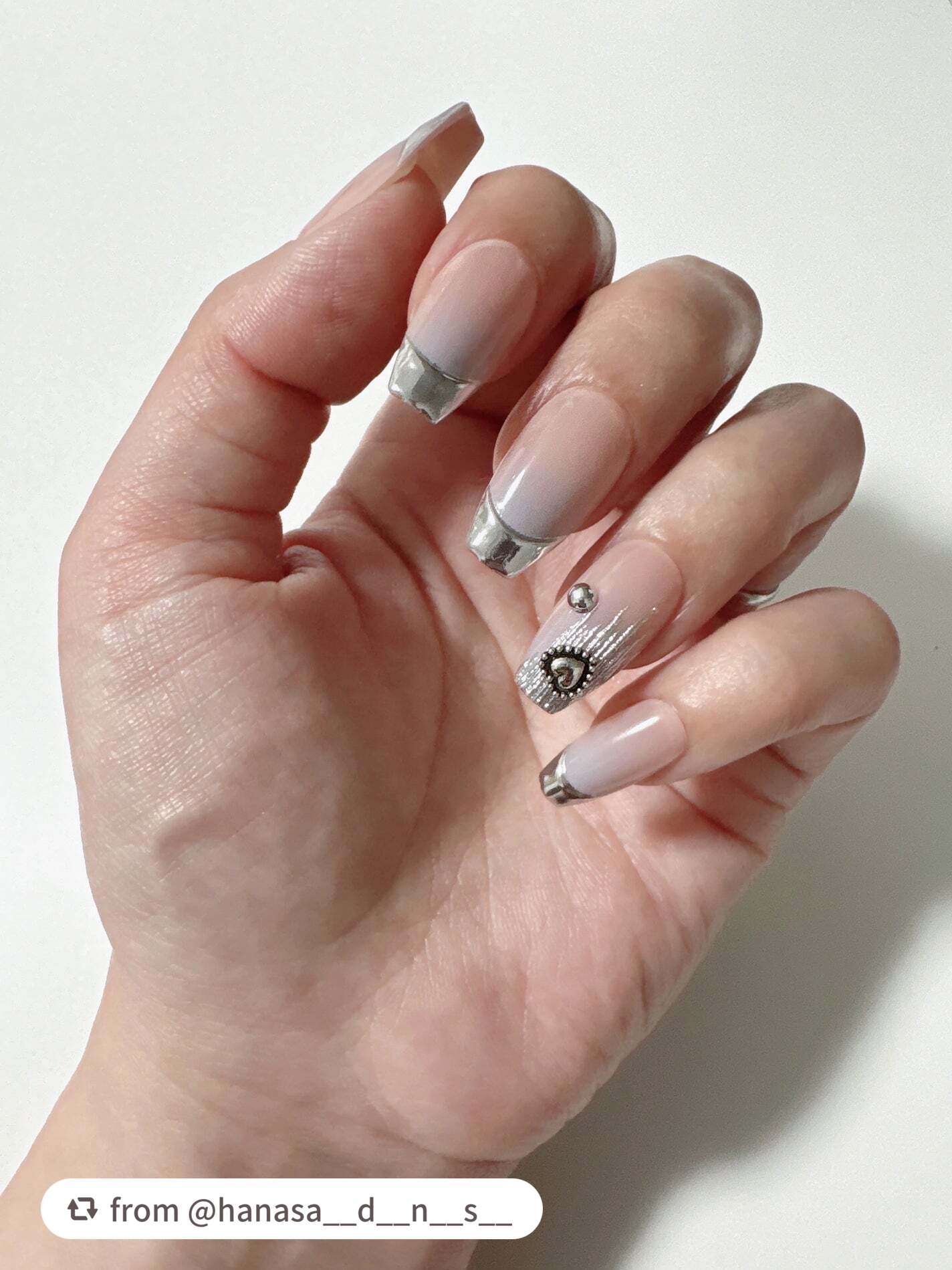 ネイルチップ(シールタイプ)/FINGER SUIT/ネイルチップ・パーツを使ったクチコミ(3枚目)