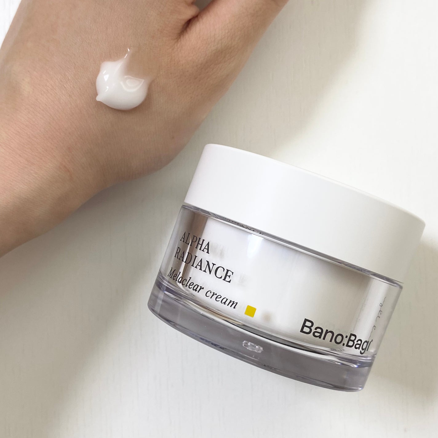 アルファラディアンスメラクリア クリーム/BANOBAGI/フェイスクリームを使ったクチコミ(3枚目)