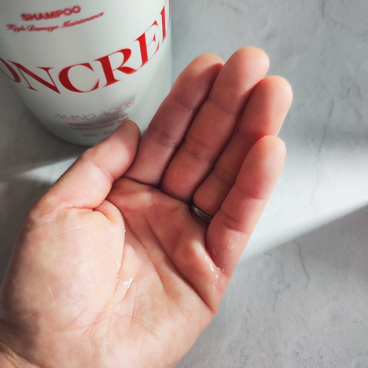 ハイダメージ メンテナンス シャンプー/トリートメント/matsukiyo CONCRED/市販シャンプーを使ったクチコミ(2枚目)