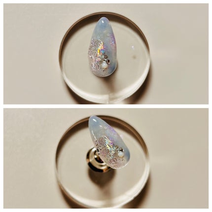 ネイルシール/セリア/ネイルシールを使ったクチコミ(4枚目)