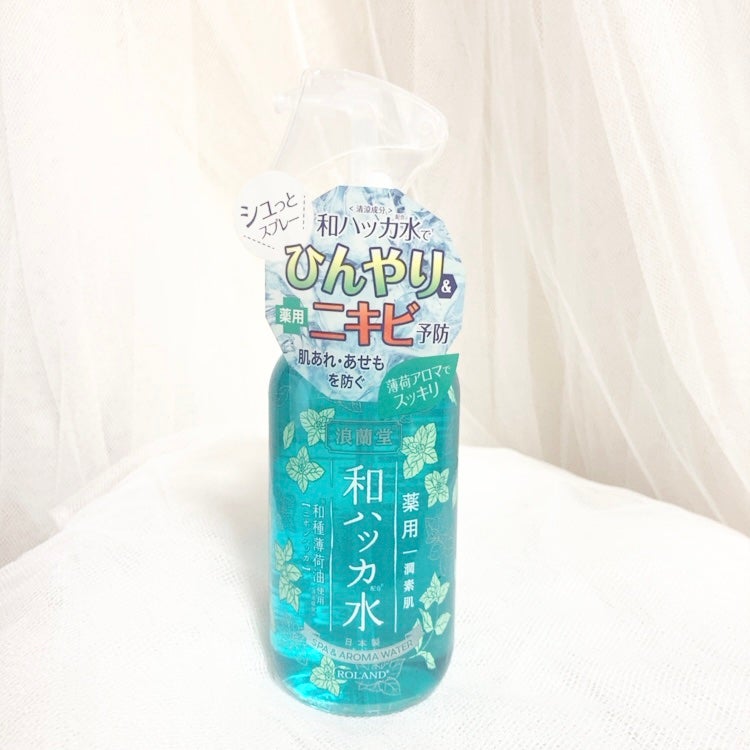 潤素肌 薬用和ハッカ水 (ミストタイプ)/コスメテックスローランド/ミスト状化粧水を使ったクチコミ(1枚目)