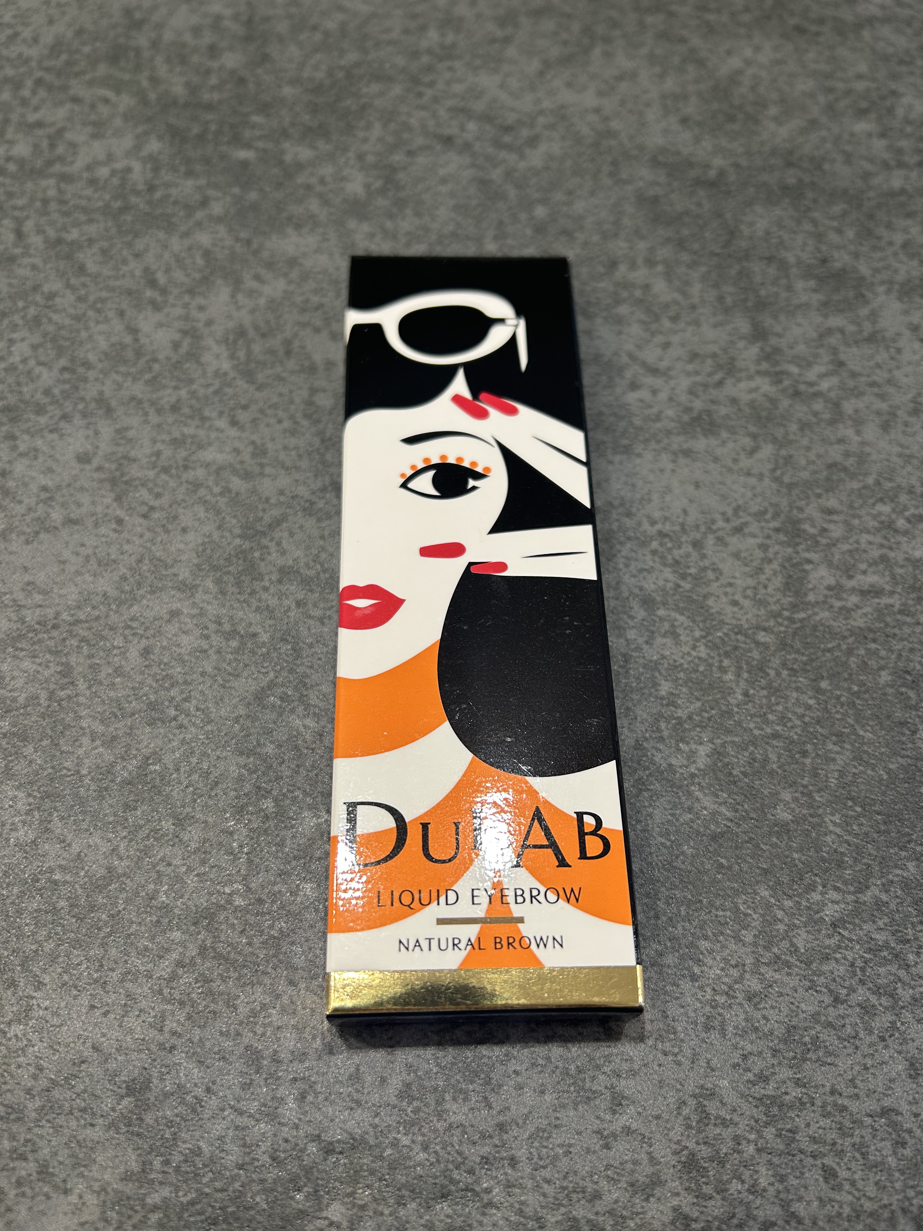 DULAB リキッドアイブロウ ナチュラルブラウン/DULAB/リキッドアイブロウを使ったクチコミ（1枚目）