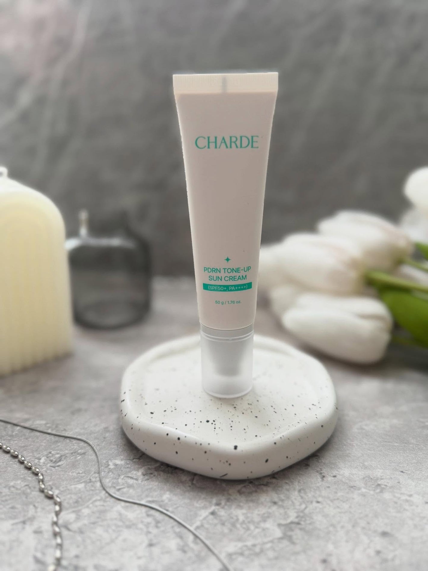 PDRN TONE-UP SUN CREAM/CHARDE/日焼け止めクリームを使ったクチコミ(1枚目)