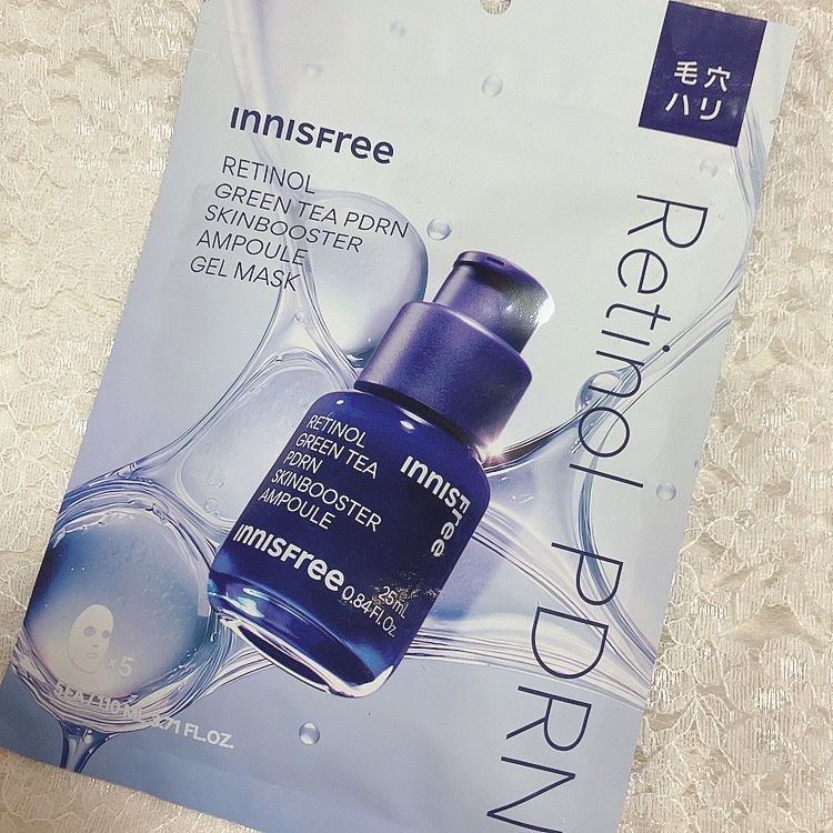レチノール　PDRN　アドバンスド　マスク/innisfree/シートマスク・パックを使ったクチコミ（1枚目）