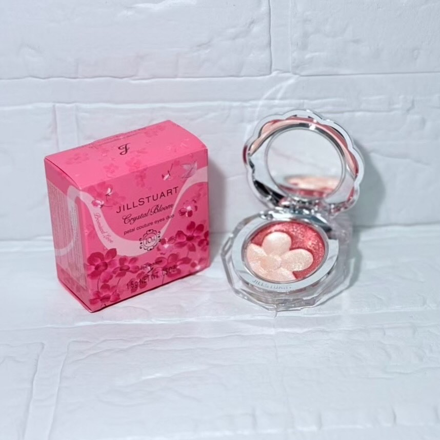 ジルスチュアート クリスタルブルーム ペタルクチュールアイズ デュオ/JILL STUART/アイシャドウパレットを使ったクチコミ（2枚目）