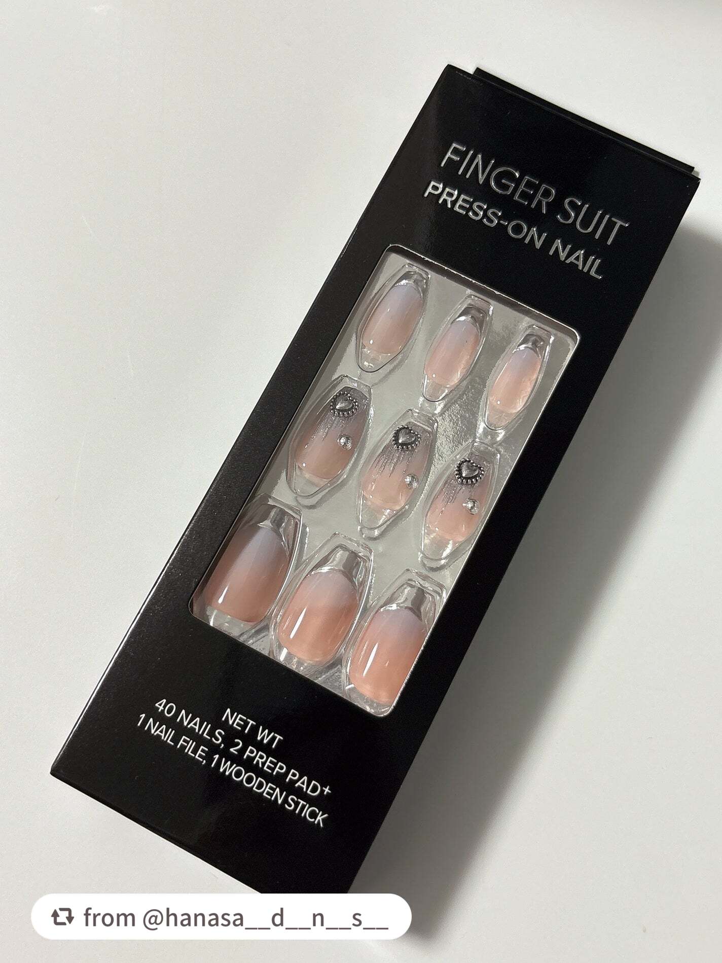 素敵なレビューありがとうございます🖤🩵

【hanasa__d__n__s__さんから引用】

“このたびはFINGER SUIT様よりLIPS様を通じてプレゼントしていただきました✨

ありがとうございます🙇‍♀️


FINGER