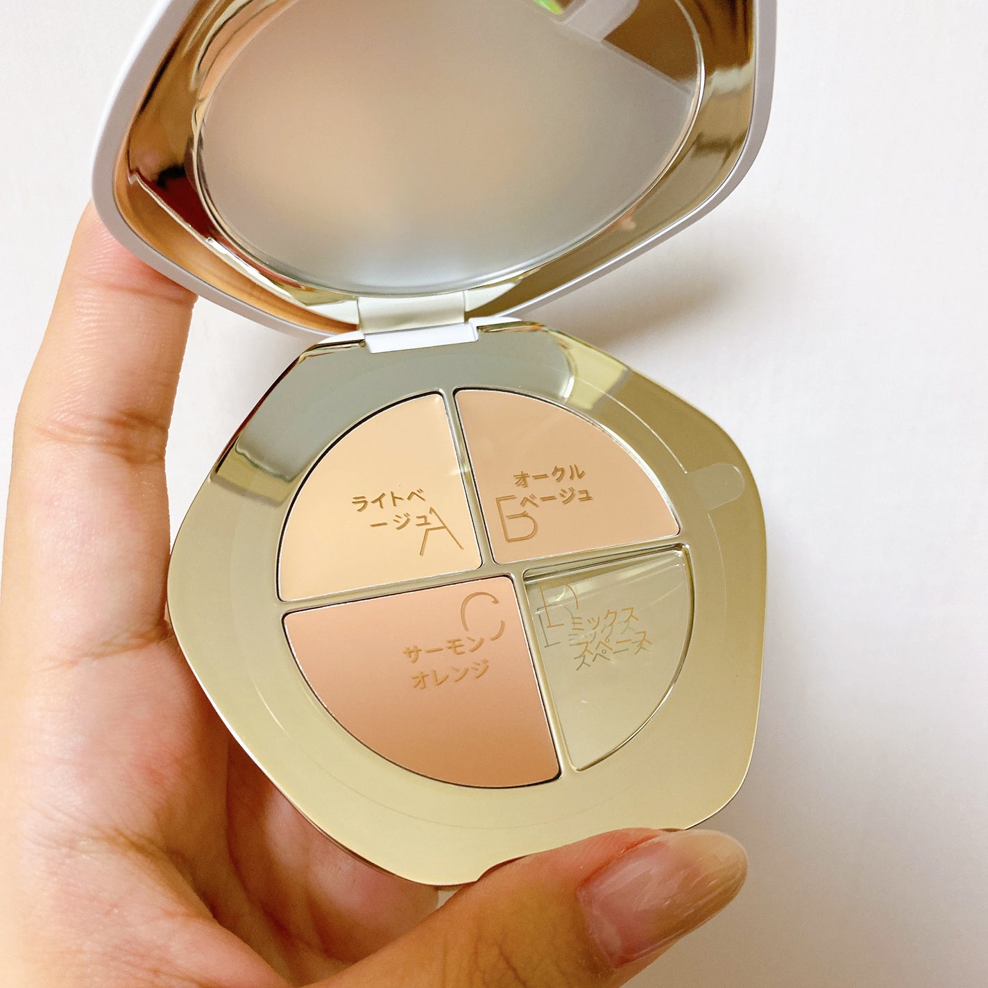 TIMAGE クリーミーコンシーラーパレット/TIMAGE/パレットコンシーラーを使ったクチコミ(2枚目)