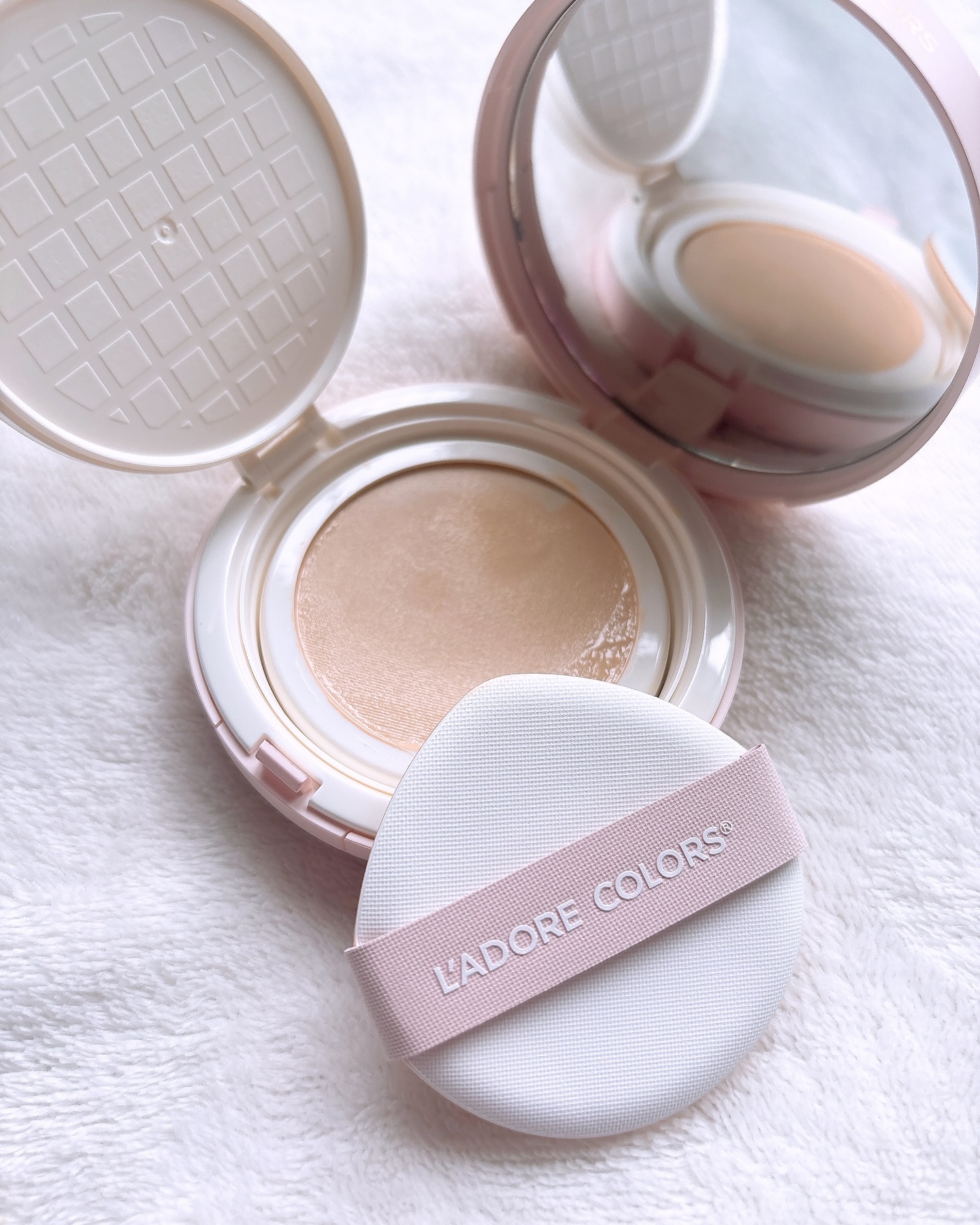 L'ADORE COLORS レインコート クッション ファンデーション/L'adore Colors/クッションファンデーションを使ったクチコミ（3枚目）