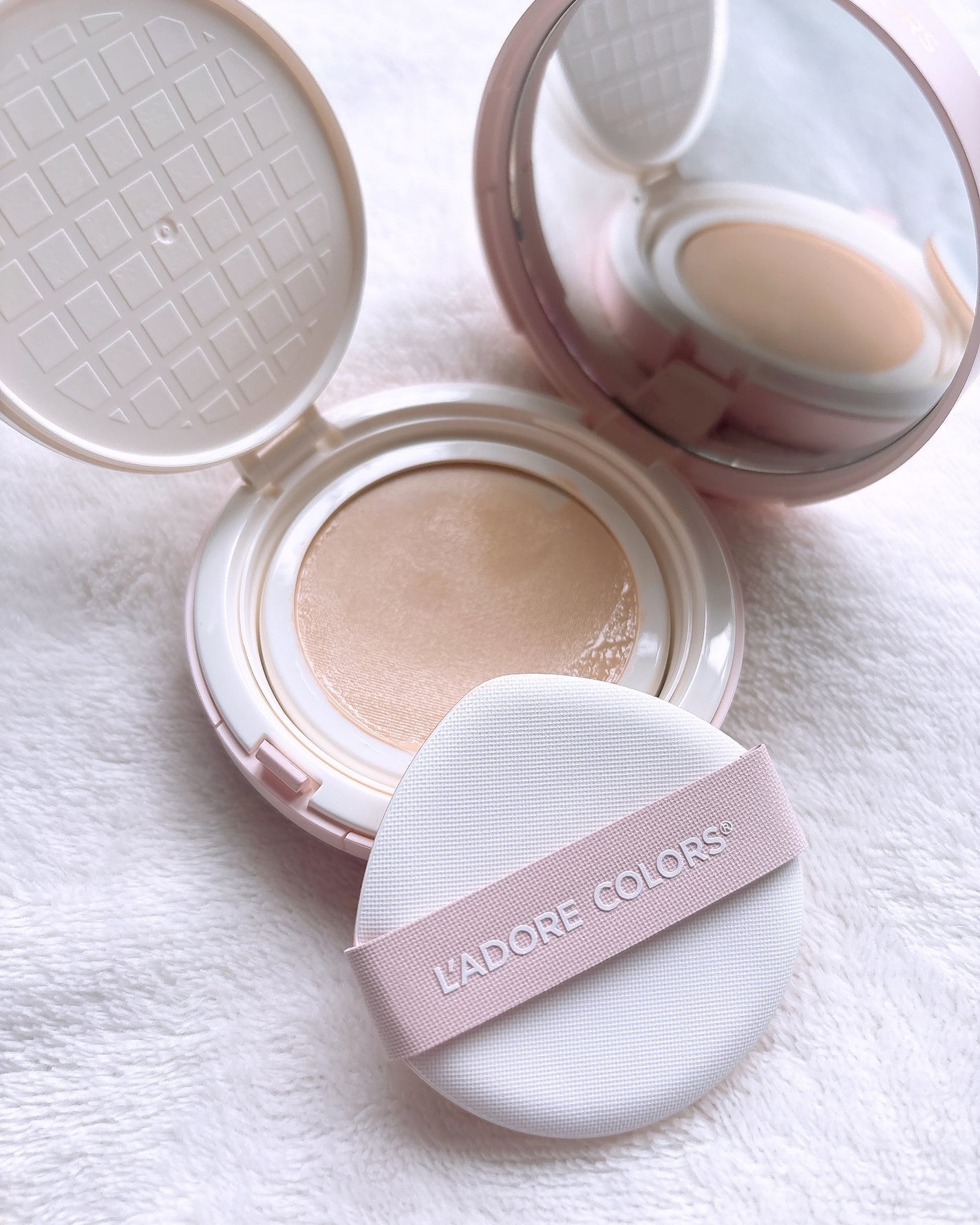 L'ADORE COLORS レインコート クッション ファンデーション/L'adore Colors/クッションファンデーションを使ったクチコミ(3枚目)