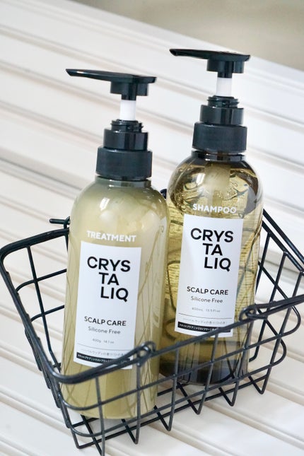 CRYSTALIQ スキャルプケア シャンプー/トリートメント/Crystaliq /市販シャンプーを使ったクチコミ(2枚目)