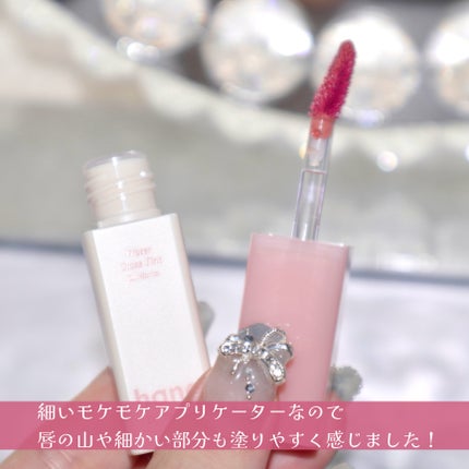 ウォーターグラスティント/hana by hince/口紅を使ったクチコミ(9枚目)