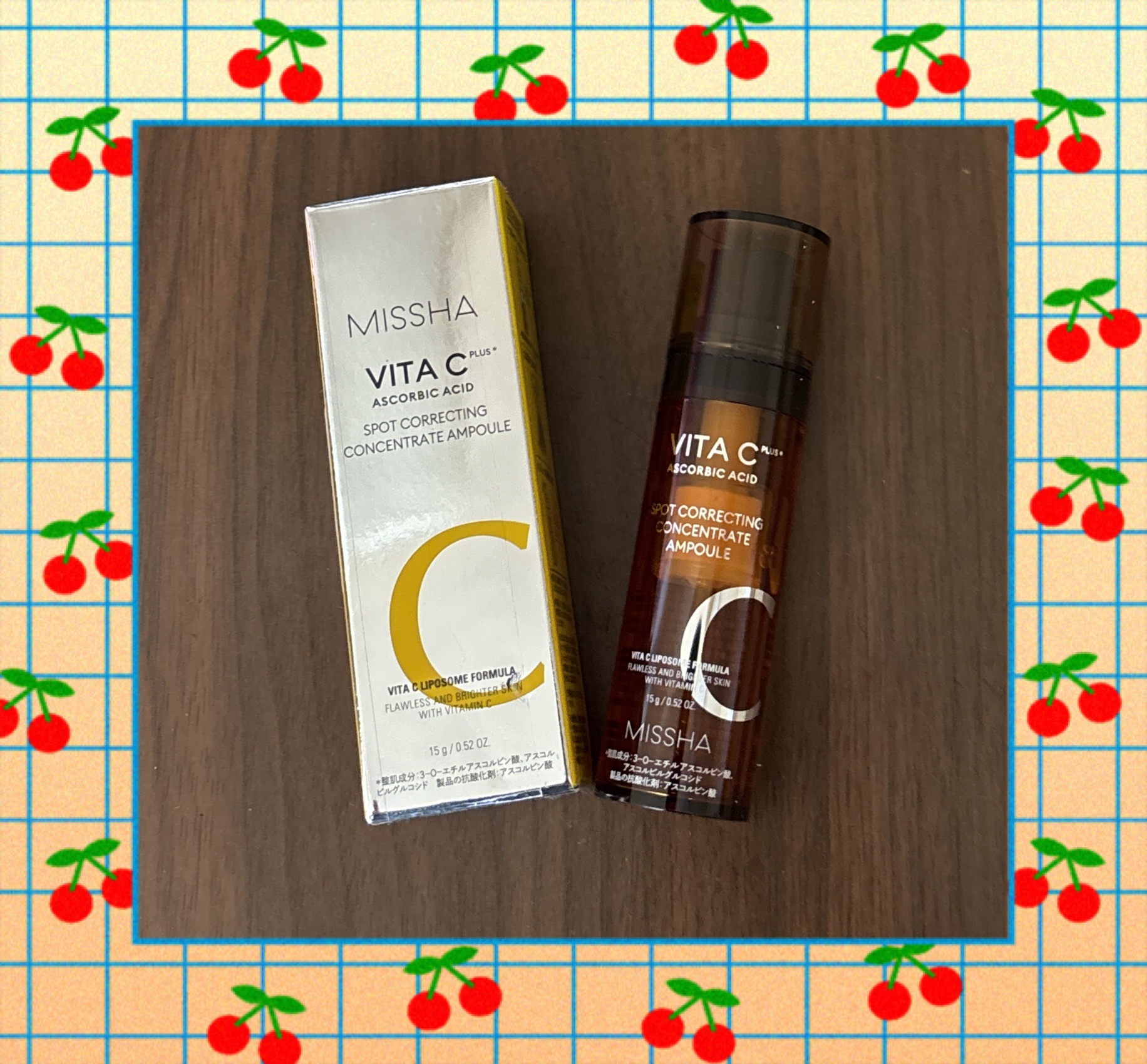 ミシャ ビタシープラス フレッシュプレス美容液/MISSHA/美容液を使ったクチコミ（1枚目）