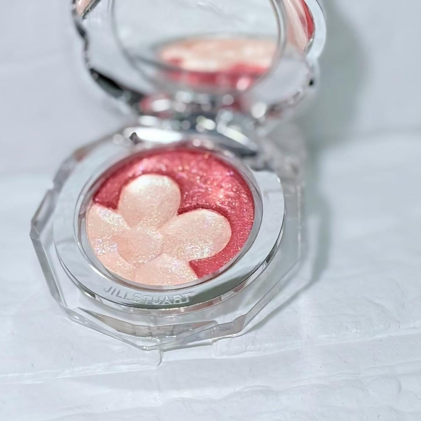 ジルスチュアート クリスタルブルーム ペタルクチュールアイズ デュオ/JILL STUART/アイシャドウパレットを使ったクチコミ(4枚目)