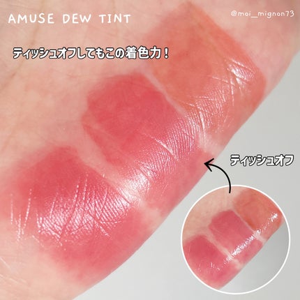 デューティント/AMUSE/リップティントを使ったクチコミ(5枚目)